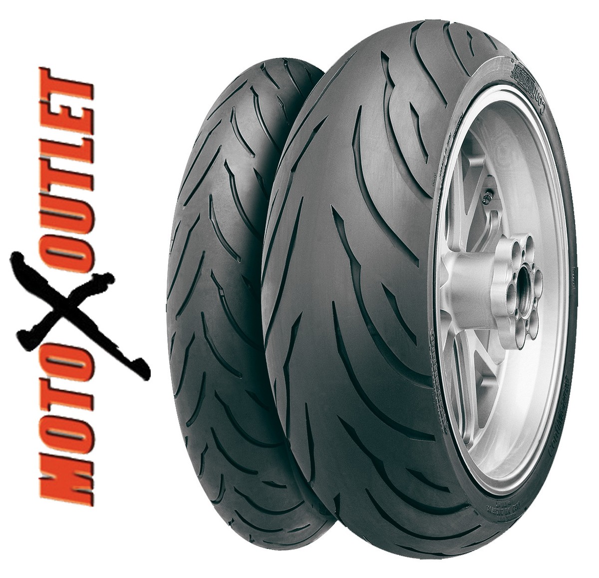 120/70ZR17 180/55ZR17 Set Continental Conti Motion Front Rear