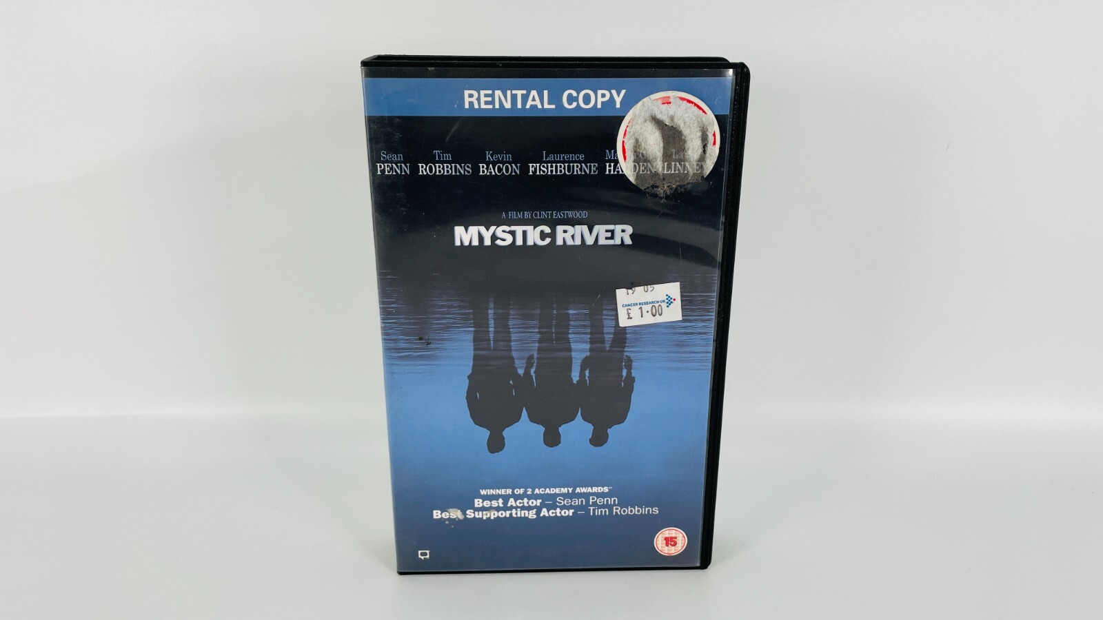 Mystic River VHS Big Box Ex Rental Video Cassette Tape 2004 PAL Sean Penn