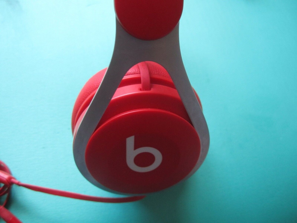 Beats EP Wired On ear Headphones Red ONE EAR WORKS USA SELLER