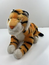 Vintage 1990  s DISNEY STORE Aladdin Rajah Tiger Stuffed Animal Plush Toy
