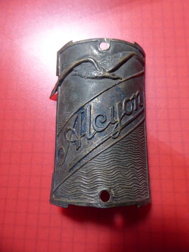 Plaque de velo cycles ALCYON - Old Bike Head Badge