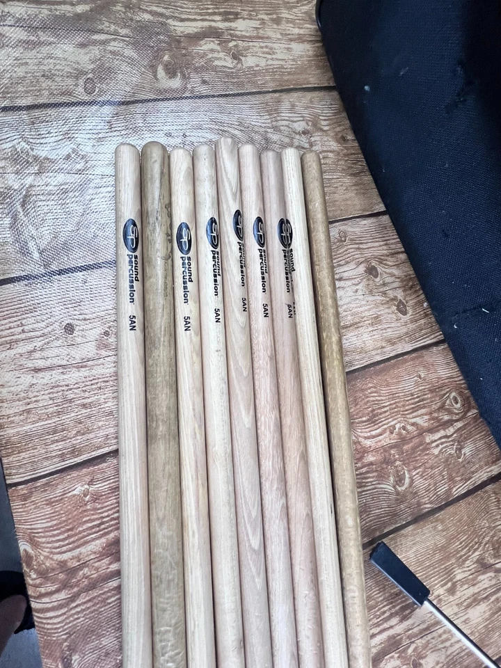 Cañón Percusión Cromo Caja 14" x 6" Bolsa Baquetas Foto 2 de 4