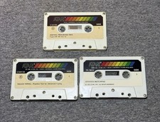 Vintage Atari Basic Cartridge Lot of 3 Cassettes CX4106, TX 9032, CX4110