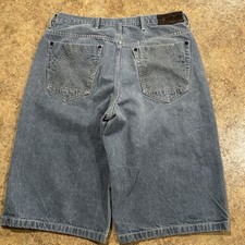 Vintage Y2k Sean John Size 36 Jean Shorts Baggy Hip Hop Skater Jorts