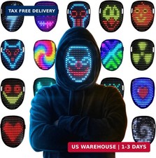 Mr.Pang LED Light Up Mask with Gesture Sensing, Kids Toys Gifts for Boys