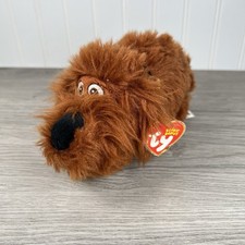 TY Disney Secret Life of Pets DUKE 8  Plush Toy Brown Dog Stuffed Animal NWT