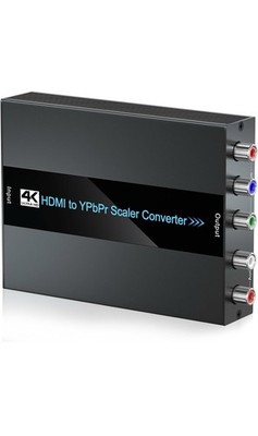4K HDMI to Component Converter Scaler 60Hz Support for CRT TVs with YPbPr
