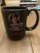 Rare 1996 Java Sun Microsystems Mug Original logo with Rubber Base