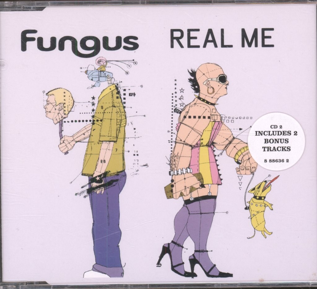 Fungus (Late 90's Early 2000's Group) Real Me CD UK Food 2000 single. CD2. Has