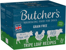 Tripe Loaf Recipes Dog Food Tins 24 x 400g Bulk Multipack Grain Free Wet Food 3.08 per kilo