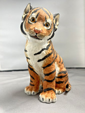 LENOX 1994 SUMATRAN TIGER CUB FINE PORCELAIN SCULPTURE FIGURINE