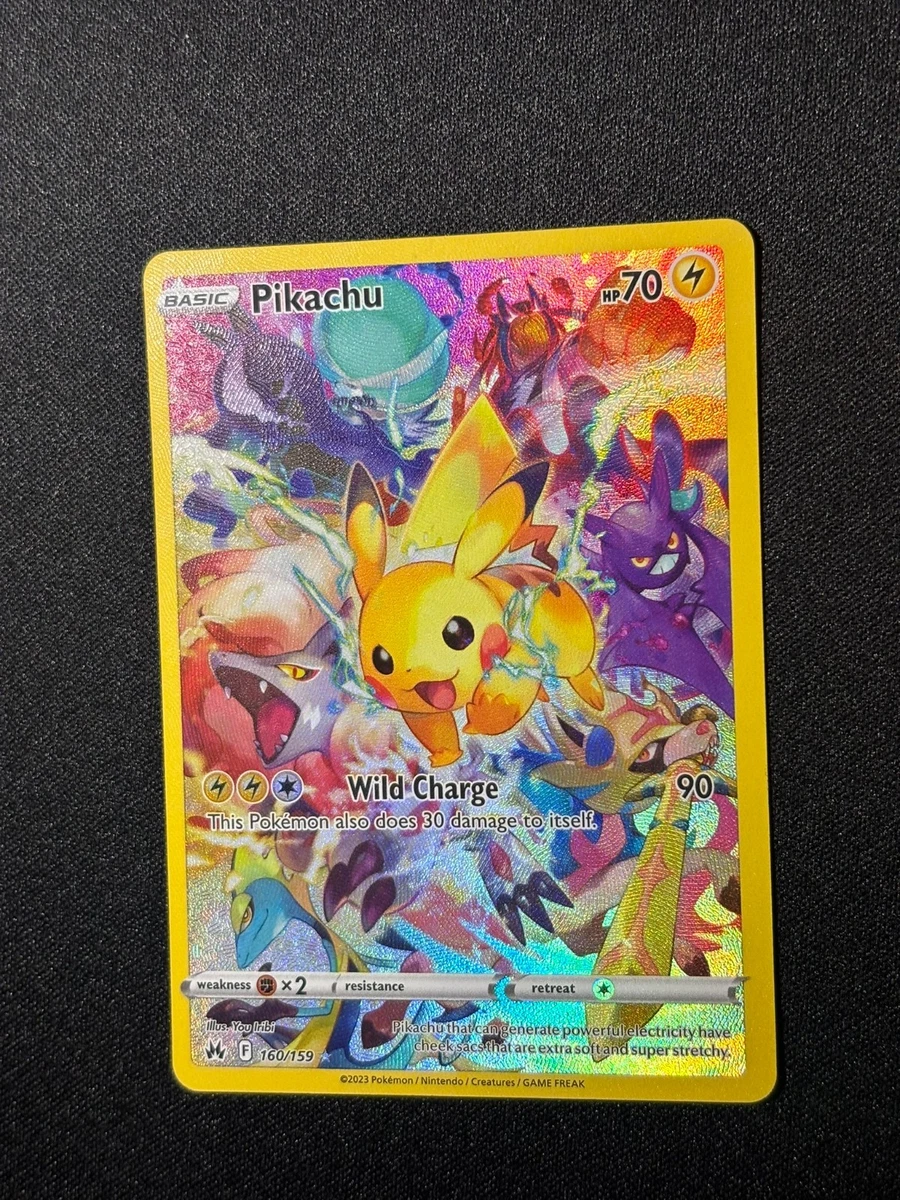 Las mejores ofertas en Pikachu 160/159 Crown Zenith | eBay