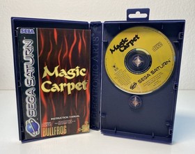 SEGA Saturn 5 Spiele Spacehulk, Magic Carpet, Fifa 97, Andretti R., Soviet Strik