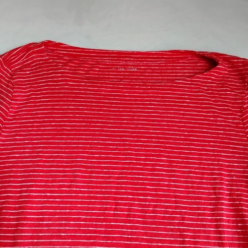 Eileen Fisher Dress Large 100 Linen Pockets Lagenlook Beach Travel Capsule - Picture 4 of 15