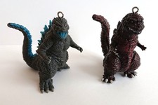 Godzilla Toho Monster Series Figure Keychain Set of 2