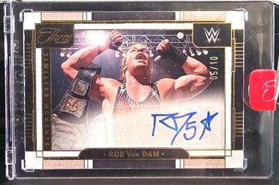 2024 Panini Three Count WWE Rob Van Dam RVD Timeless Autograph GOLD #/10