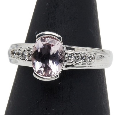 AUTHENTIC Ring ring K14WG white gold Women