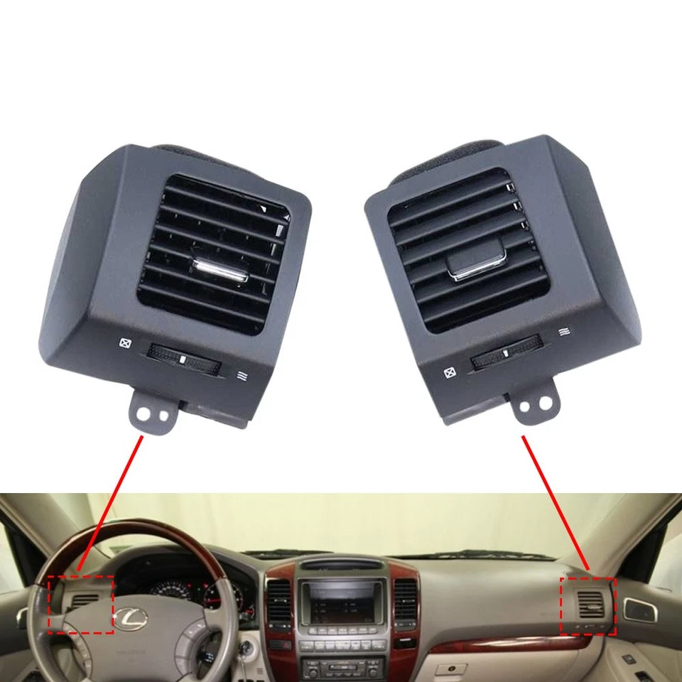 For Lexus GX470 2003-2009 Prado Car Air Vents Driver & Passenger Side AC Vent Foto 4 de 4