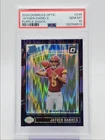 JAYDEN DANIELS 2024 DONRUSS OPTIC RATED ROOKIE PURPLE SHOCK C RC PSA 10 Q0004