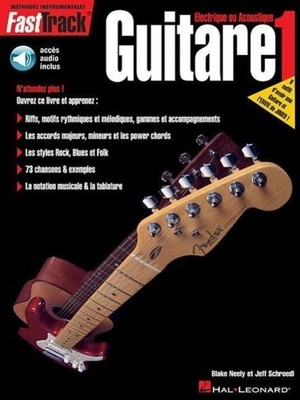 Fasttrack Guitar Method - Book 1 - French Edition (Book/Online Audio) | Englisch