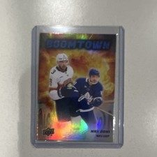 Upper Deck 2025-26 Boomtown Max Domi #BT-13 Maple Leafs NHL Series 2 Card
