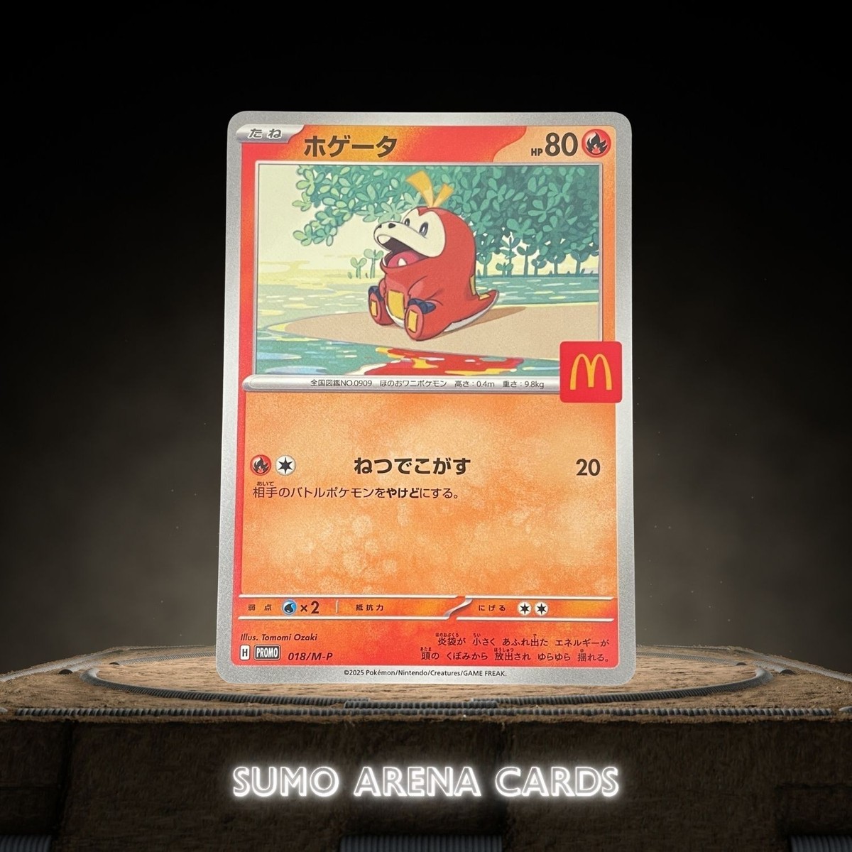 PSA10ホゲータマクドナルドプロモ 018/M-PポケモンカードFuecoco PSA10