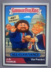 Donald Trump 2025”47“ Custom ACEO GPK All Class Vance