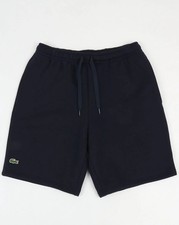 Image of Lacoste Rear Pocket Fleece Shorts Navy