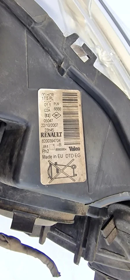 Frontscheinwerfer Renault Espace IV 8200394704 Xenon Rechts Headlight - Bild 4 von 4