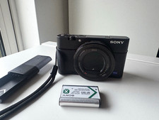 Sony Cyber-shot DSC-RX100 III Black Compact Camera 20.1MP *FLASH NOT WORKING*
