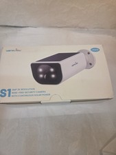 Wansview S1 Solar Security Camera 2K Wireless Outdoor Cam Human Detection