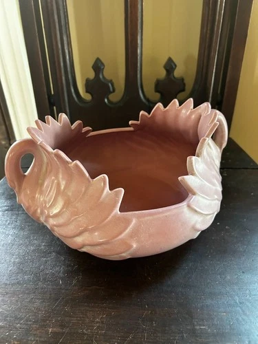 Haeger Double Swan Centerpiece Planter
