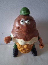 GIOCATTOLO FOOD FIGHTERS PERSONAGGIO SERGEANT SCOOP MATTEL 1988 VEDI FOTO