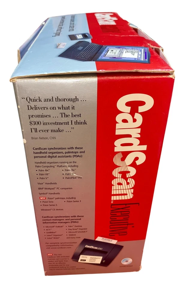 CardScan Executive Machine Transform Business Cards To Data - Image 4 of 4