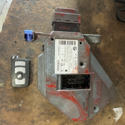 2003  BMW 750I E65 Key Ignition System With Key 5WK48000A Unit Assembly OEM