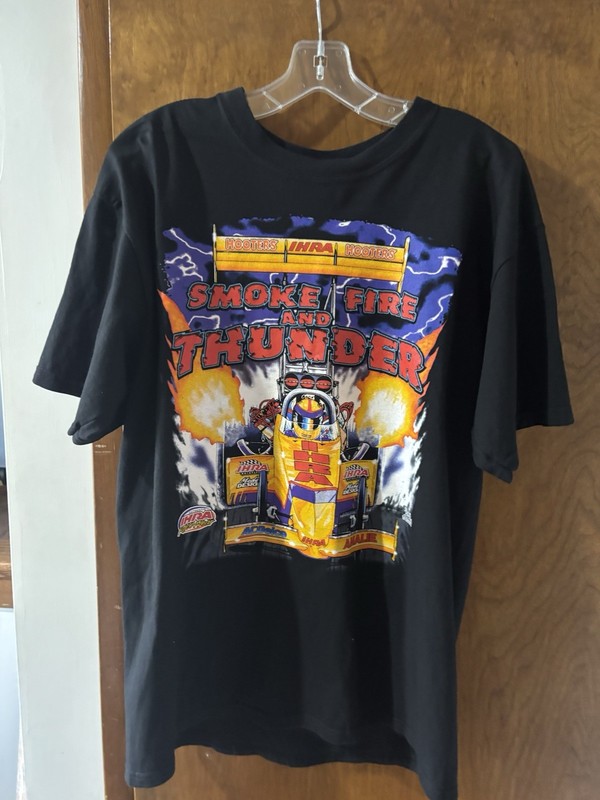IHRA Motorsports T-Shirt, Men's Large, 2004, Very Good Used Cond.