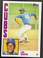 1984 Topps LEE SMITH | HOF | #500 | Chicago Cubs | Baseball | EX-NM