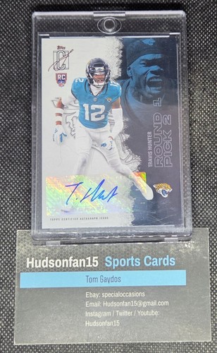 2025 Topps Signature Travis Hunter Rookie Class Autographs (RAW)