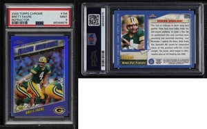 2000 Topps Chrome Season Highlights Refractor Brett Favre #194 PSA 9 MINT HOF