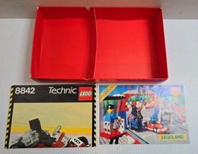 LEGO TECHNIC Set: Go-Kart 8842 Box With Insert Tray and Instructions Only