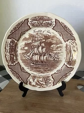 Fair Winds Plate Friendship of Salem Sailing Ship 10” Collectible Plate
