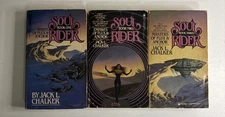 Soul Rider The 1st 3 Mass Market PB Books By Jack L. Chalker: Spirits Of Flux &