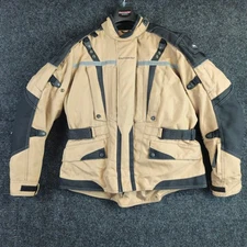 Tourmaster Transition Series 2 Women's Motorcycle Riding Jacket Large Tan/Black*