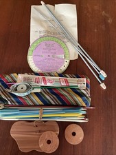 Knitting Needles Lot Bundle Variety Brands Zipper Pouch, Knit  Stitch Gauge