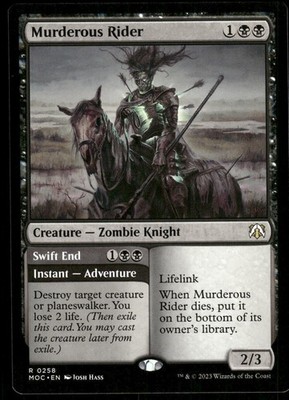 1x Murderous Rider - Commander: March of the Machine - NM - MTG