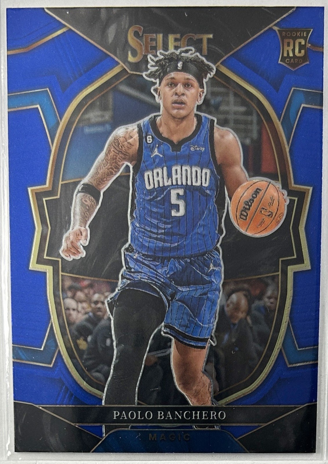 2022-23 Select #72 Paolo Banchero Blue Prizms RC Orlando Magic