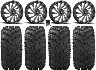 MSA Blade 20'' Wheels Milled 30'' Reptile Tires Can-Am Defender