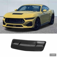 Hood Scoop Vent Cover For Mustang S650gtdarkhorse 2024-2026 Glossy Black Hood Scoop Vent Cover For Mustang S650gtdarkhorse 2024-2026 Glossy Black