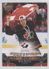 2023 Upper Deck Series 2 UD Canvas Program of Excellence Will Cuylle Rookie RC