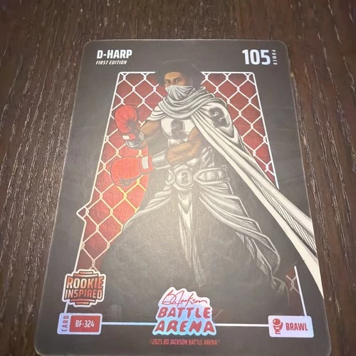 Dylan Harper `D-Harp` Rookie 1st Edition BRAWL Holo - 2026 BJ Battle Arena